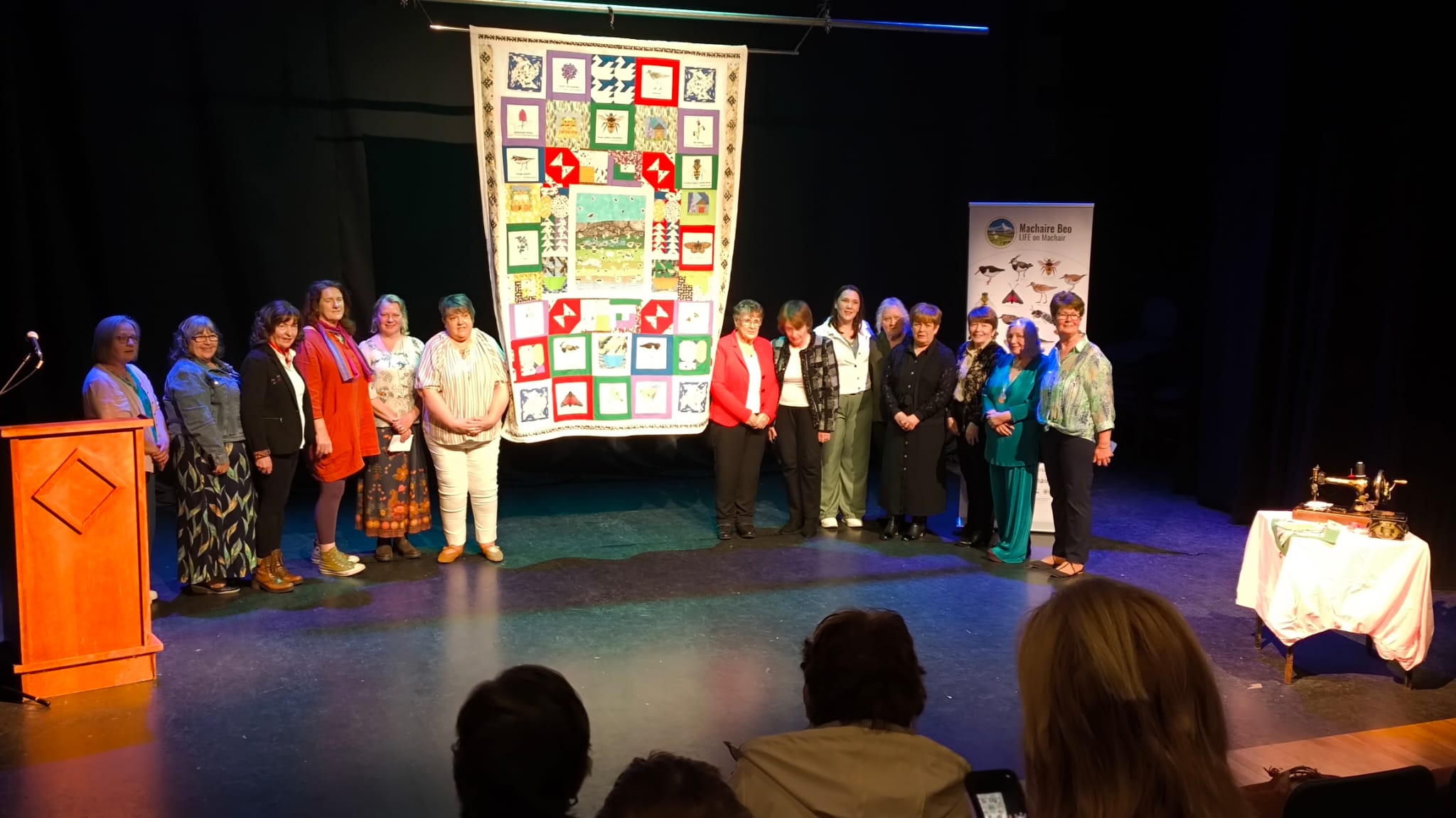 2026/04/18: LIFE INSULAR participa na celebración da elaboración das colchas do proxecto LIFE On Machair 