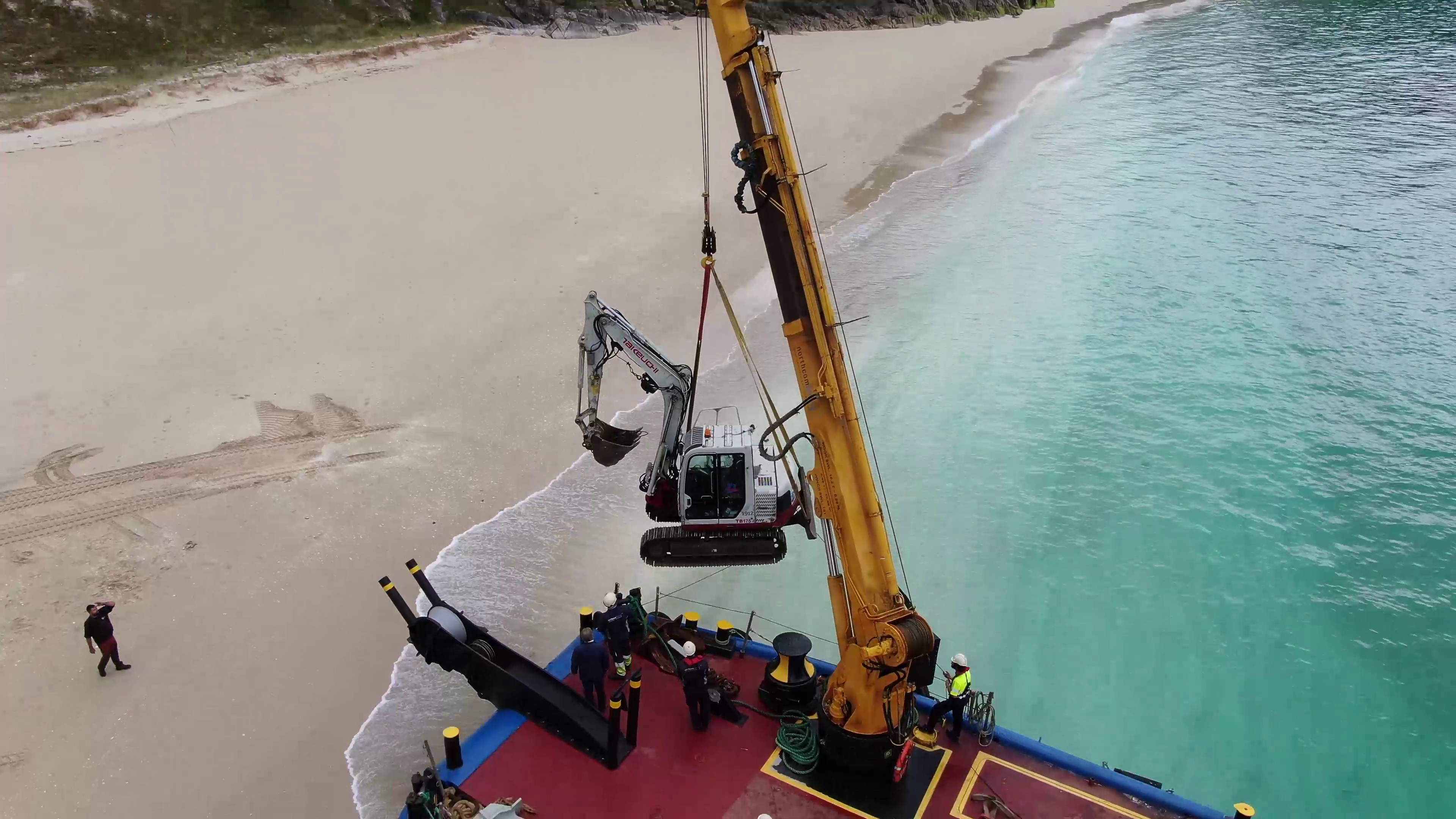 2026/03/26: Desembarco en la Isla de San Martiño: Trabajo, valor y esfuerzo