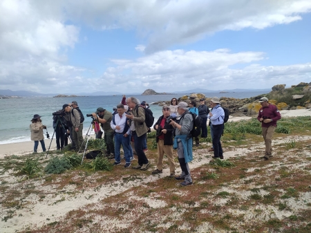 2025/04/27: Visita de Expertos del Comité RAMSAR a los enclaves de LIFE INSULAR de Galicia