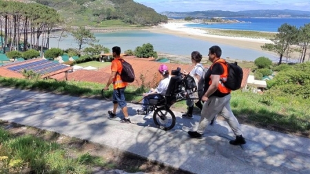 2026/06/03: The Atlantic Islands National Park of Galicia advances towards an inclusive leisure model