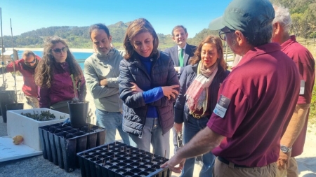 2026/03/31: The Galician Regional Government Strengthens the Role of Restoration in the Galician Atlantic Islands National Park