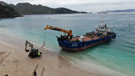 2025/04/29: Work resumes in San Martiño (Galicia)