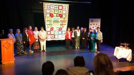 2026/04/18: LIFE INSULAR project attended the LIFE On Machair quilt celebration