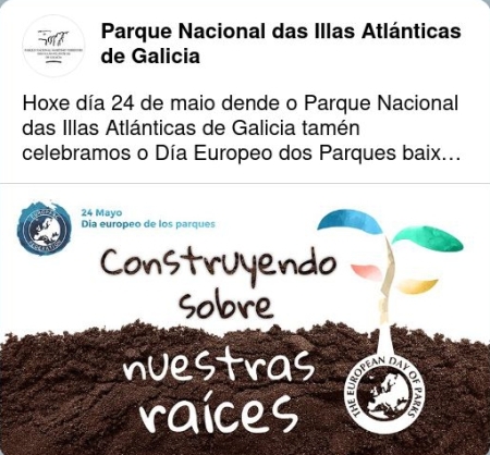 2023/05/24: European Day of Parks, «Building on our roots»