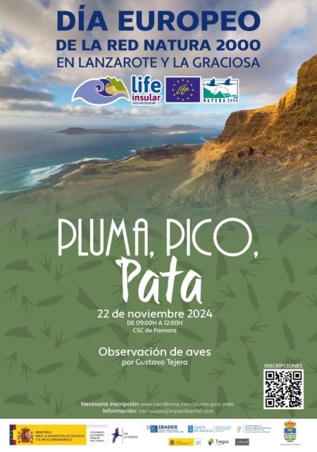 2024/11/25:  Feather, beak, paw (Day of Parks and the Natura 2000 Network)
