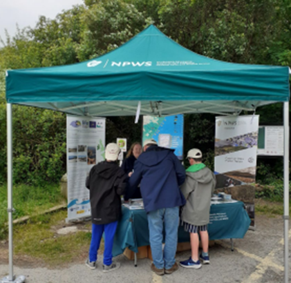 2025-06-08: Evento comunitario conmemora a reapertura da Reserva Natural de Raven Point, Southern Point (Wexford, Irlanda)