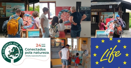 2026/05/25: O Parque Nacional Illas Atlánticas de Galicia celebrou o do Día Europeo dos Parques 2026