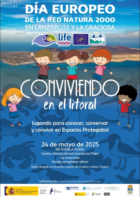 2025/05/24: LIFE INSULAR convoca unha actividade de educación infantil sobre el litoral