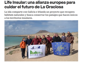 2026/10/28: LIFE INSULAR, protagonista en La Voz de Lanzarote