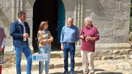 2025/04/11: Visita da Conselleira de Medio Ambiente á Illa de Cortegada (Galicia) para visitar os ambientes insulares